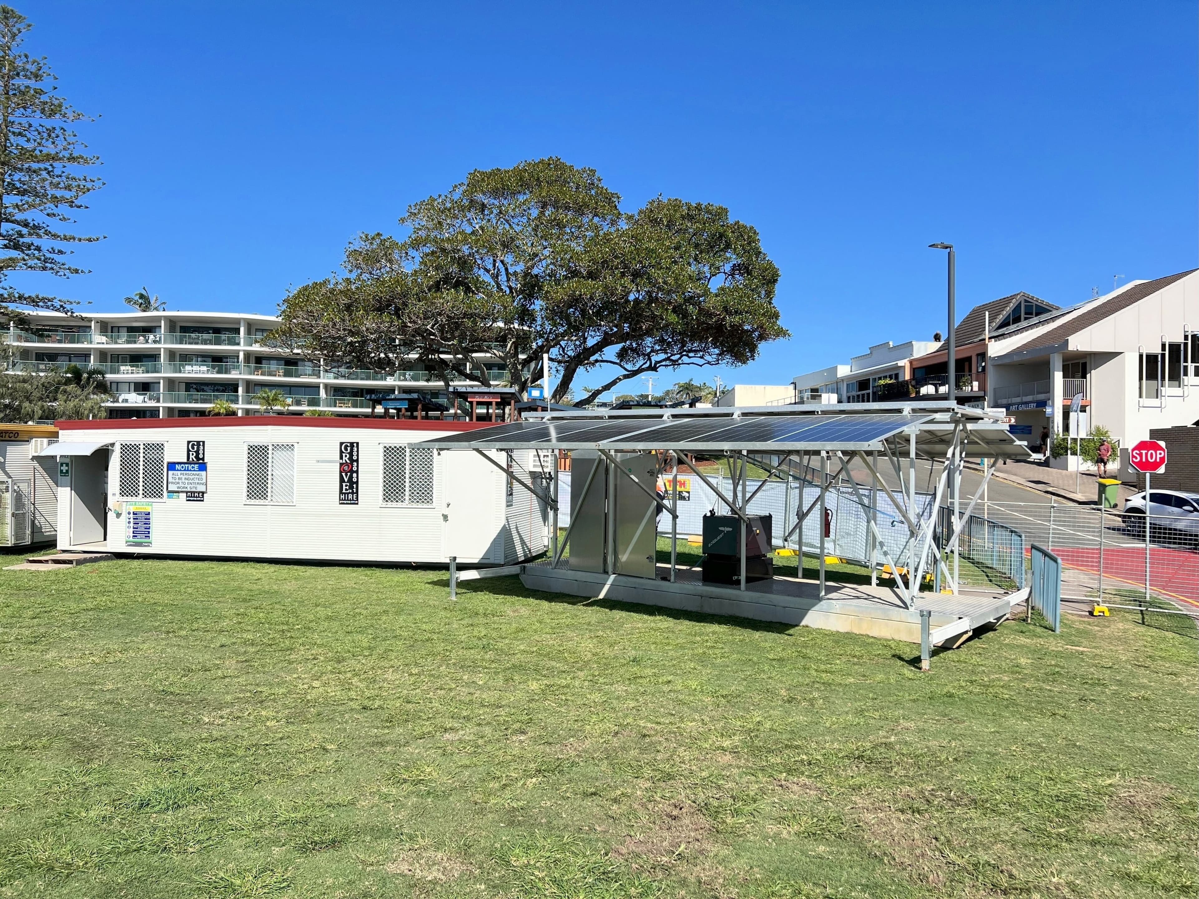 Moffat Beach - Unit Installed