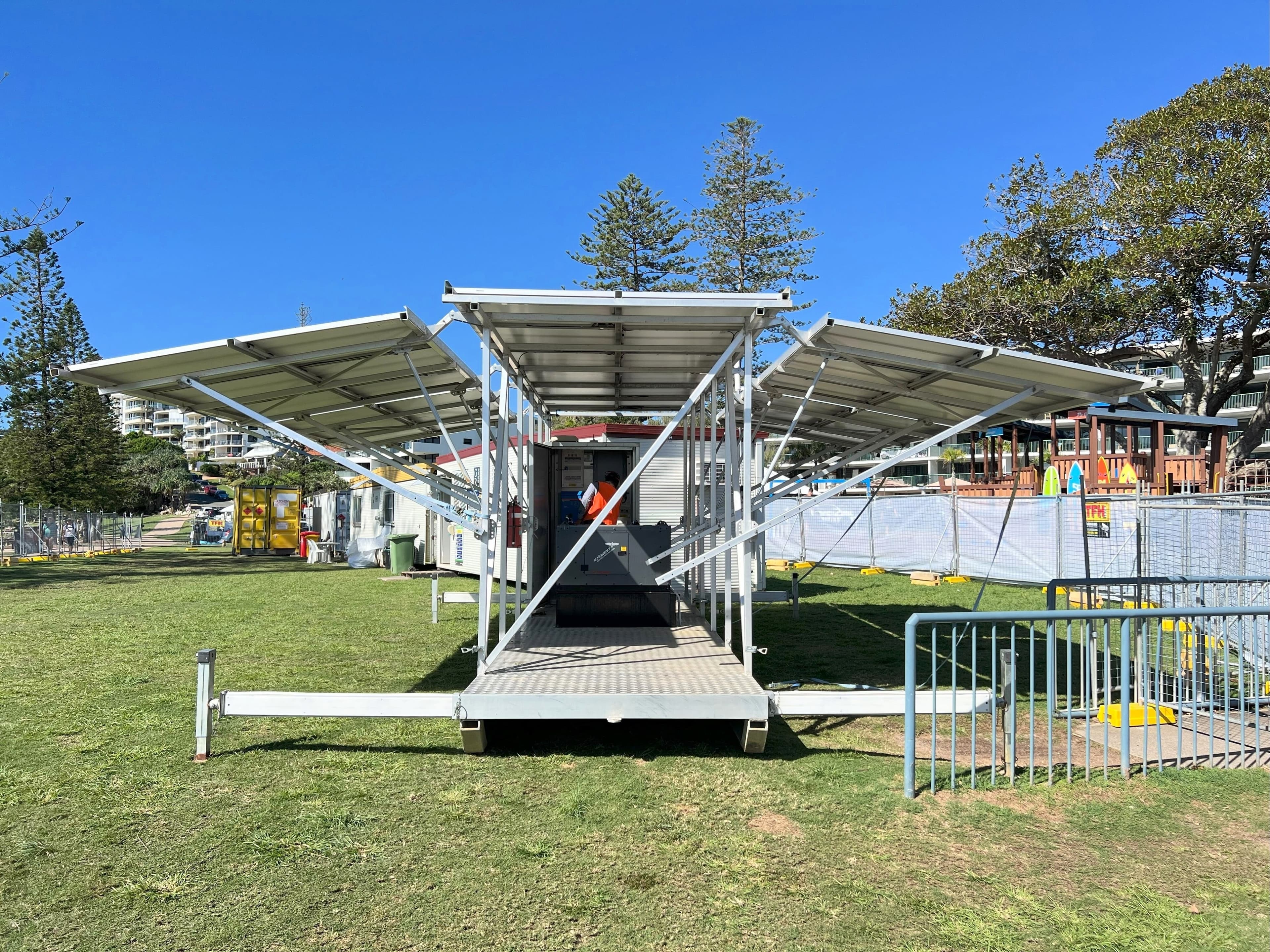 Moffat Beach - Solar Wings Deployed