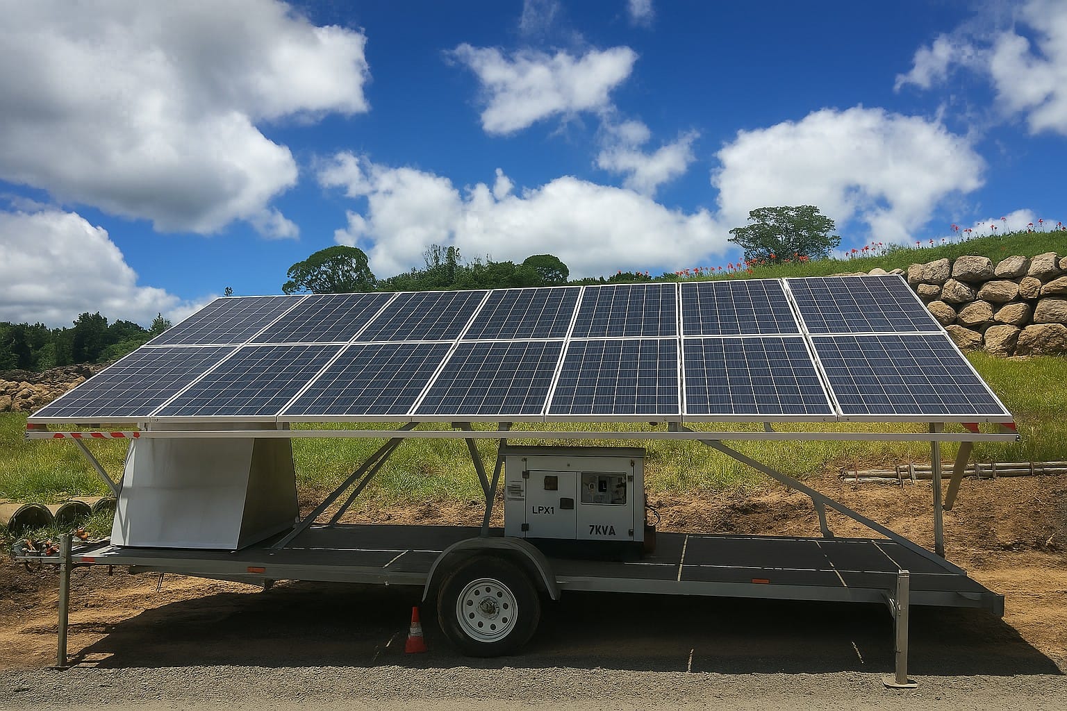 BILA I Solar Generator Single-Axle Unit