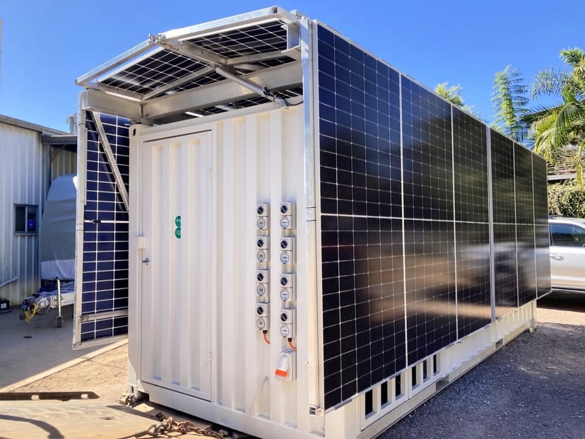 Containerised Hybrid Solar Systems | SOBOS Energy AU | SOBOS Energy