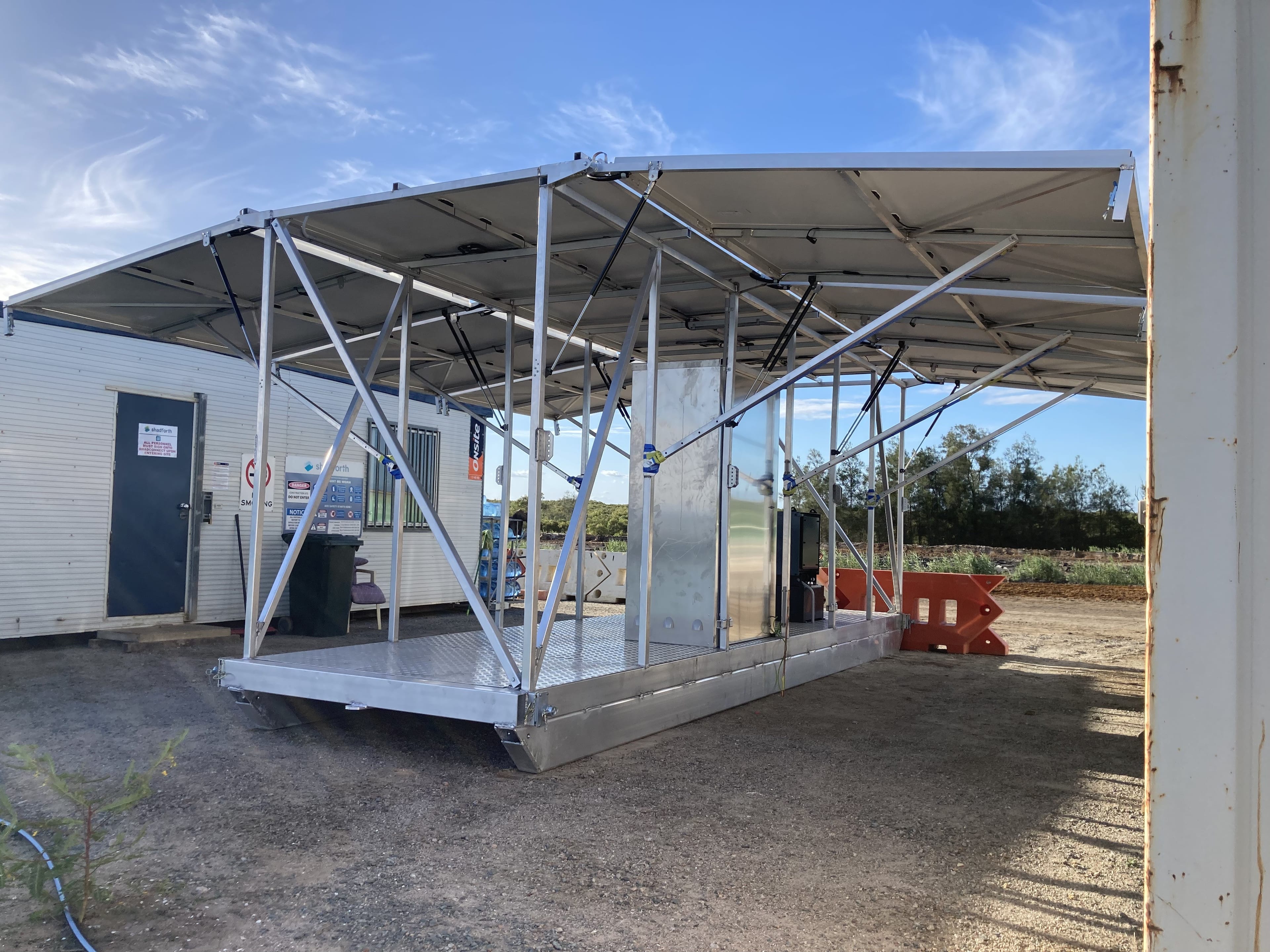 WALA Solar Generator Skid-Based Unit