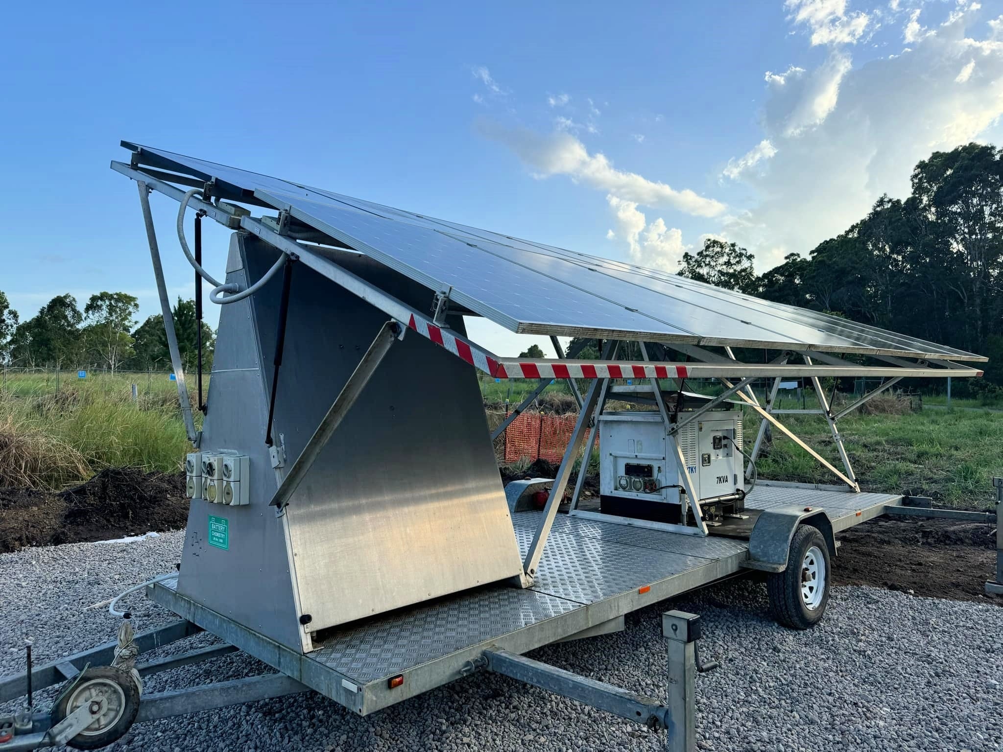 SOBOS Energy Single Axle Trailer Generator